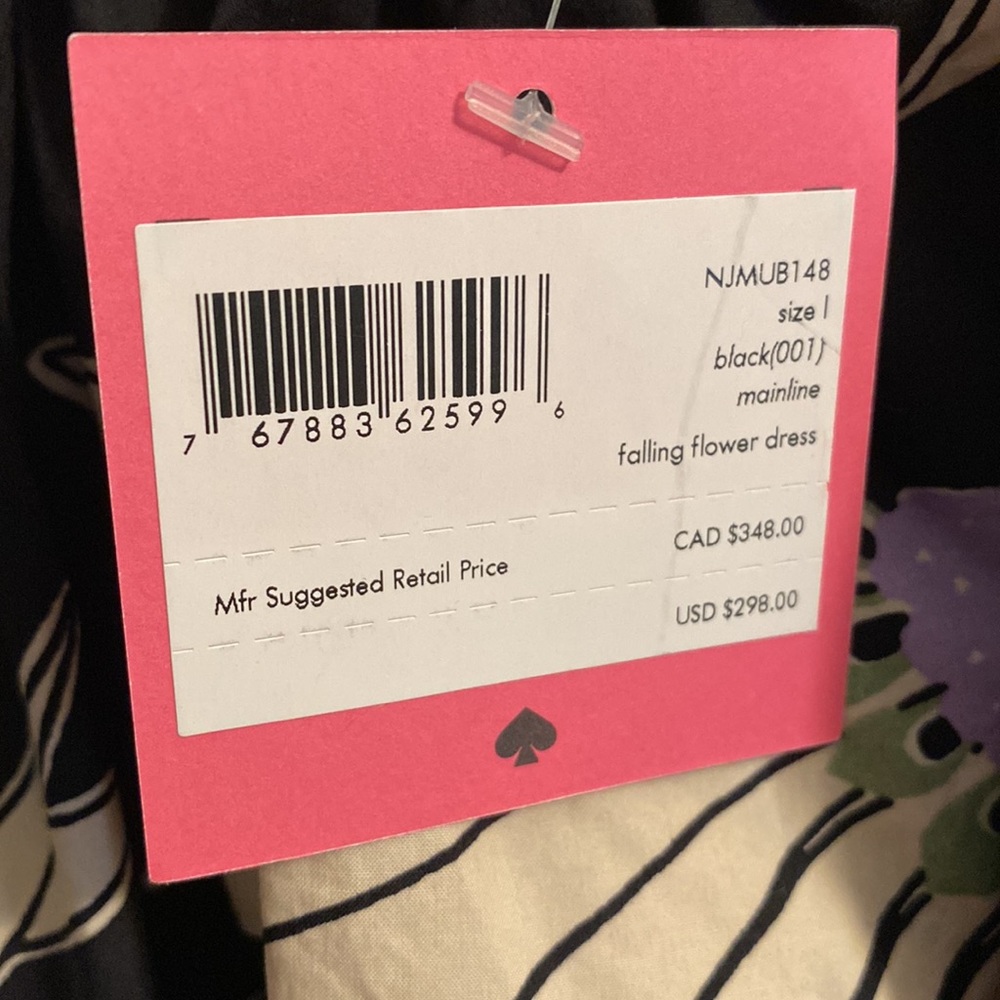 Kate spade daisy dress, size L - Picture 3 of 4